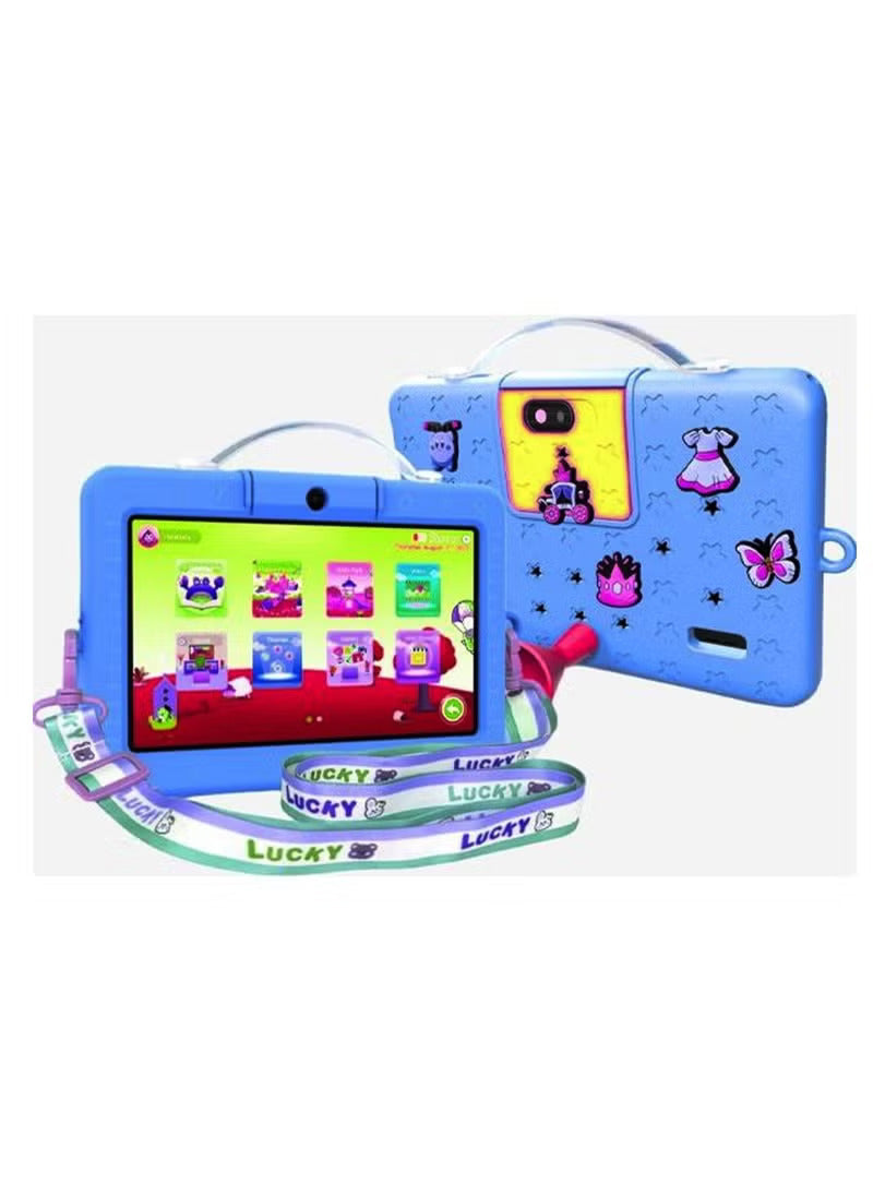 Oteeto Tab 5 Travel Mate 7 inch IPS LED Display 5G Wifi Kids Tablet with 4GB RAM and 128GB ROM and 300OmAh BatteryTabletsPortable Powerhouse: Lightweight tablet packs a powerful 300OmAh battery for hours of entertainment or productivity on a single charge